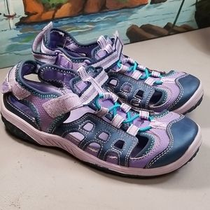 Stride rite youth girls tennis shoes size 2M